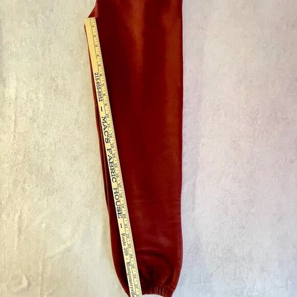 allbirds Anytime Quarter Zip + Sweatpants Burgundy Womens Size S Knit Lounge Set - Picture 15 of 16